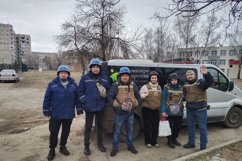 Інженерія Порозуміння служить на колесах у прифронтовій громаді Донеччини